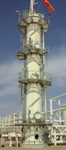 2 Stage Gas Strip Tower with option for Vacuum Operation